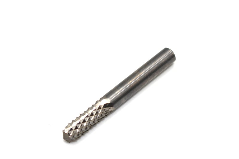 TEMO Solid Carbide Fiberglass Router Bit with 1/4 Inch Shank and 3/4 Inch cutting head for cutting through fiberglass, carbon fiber, fiber cement, drywall, FRP, GRP, and other composite materials - Image 2